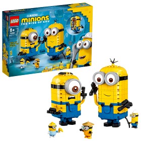 Bild på LEGO Minions 75551 Klossbyggda minioner och deras tillhåll