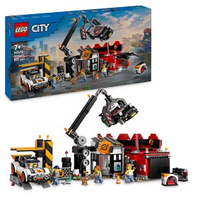Bild på LEGO My City 60472 Skrotupplag med bilar