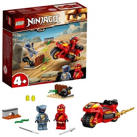 Bild på LEGO Ninjago 71734 Kais vassa motorcykel