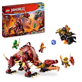 Bild på LEGO Ninjago 71793 Heatwaves omvandlingsbara lavadrake