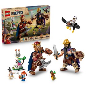 Bild på LEGO ONE PIECE 75644 Dorry mot Brogy – jättarna i Little Garden