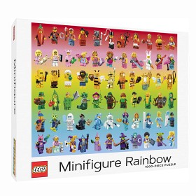 Bild på LEGO Pussel Minifigurer Rainbow (1000-bitar)
