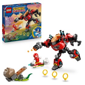 Bild på LEGO Sonic 77005 Knuckles mot Dr. Eggmans Egg Crusher robot