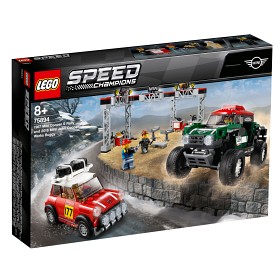 Bild på LEGO Speed Champions 75894 - 1967 Mini Cooper S Rally och 2018 MINI John Cooper Works Buggy