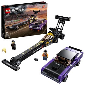 Bild på LEGO Speed Champions 76904 Mopar Dodge SRT Top Fuel Dragster & 1970 Dodge Challenger T/A
