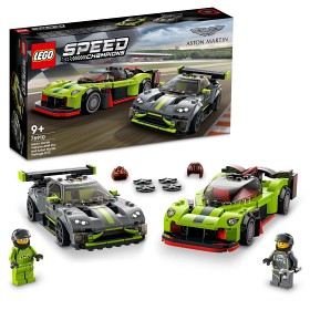 Bild på LEGO Speed Champions 76910 Aston Martin Valkyrie AMR Pro och Vantage GT3