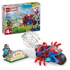 Bild på LEGO Spidey 11206 Spidey på sin motorcykel mot Rhino