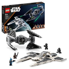 Bild på LEGO Star Wars 75348 Mandalorian Fang Fighter vs TIE Interceptor