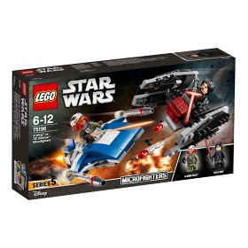 Bild på LEGO Star Wars - A-Wing vs. TIE Silencer Microfighters 75196