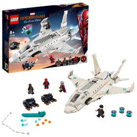 Bild på LEGO Super Heroes 76130 - Stark Jet och drönarattacken