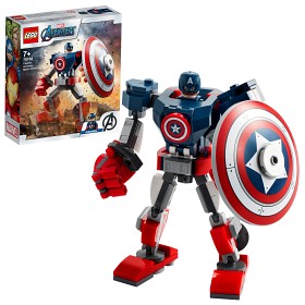 Bild på LEGO Super Heroes 76168 Captain America i robotrustning