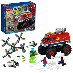 Bild på LEGO Super Heroes 76174 Spidermans monstertruck mot Mysterio