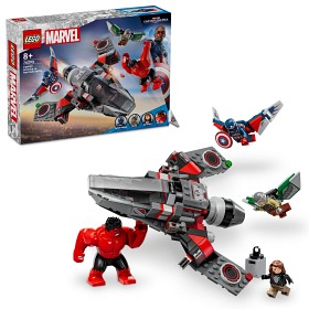 Bild på LEGO Super Heroes Marvel 76292 Captain America mot Red Hulk