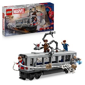 Bild på LEGO Super Heroes Marvel 76321 Spider-Man mot Doc Ock: tunnelbanescenen