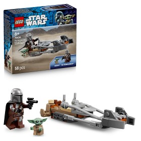 Bild på LEGO Star Wars 75436 The Mandalorian & Grogu’s Speeder Bike