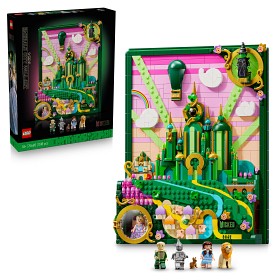 Bild på LEGO Wicked 75685 Emerald City – väggkonst