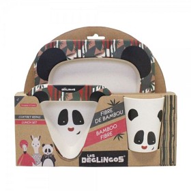 Bild på Les Deglingos Matset Bambu (Panda)