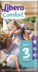 Bild på Libero Comfort 3 (5-9 kg) 60 st