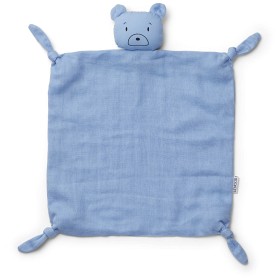 Bild på Liewood Agnete Snuttefilt Mr Bear (Sky Blue)