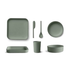 Bild på Liewood Aiko Bamboo Set (Faune Green)