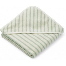 Bild på Liewood Alba Badcape Baby (Dusty Mint/Creme de la Creme)