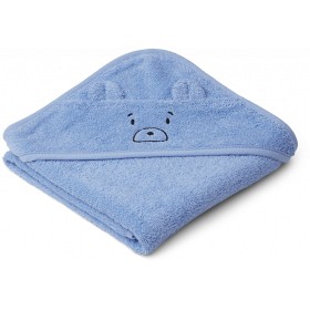 Bild på Liewood Albert Badcape Mr Bear (Sky blue)
