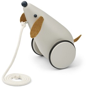 Bild på Liewood Ash Dragleksak Dog (Sandy/Golden Caramel)