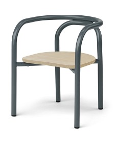 Bild på Liewood Baxter Stol (Natural/Whale Blue)