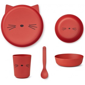 Bild på Liewood Brody Juniorset (Cat Apple Red)