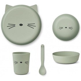 Bild på Liewood Brody Juniorset (Cat Dusty Mint)