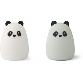 Bild på Liewood Callie Nattlampa 2-p (Panda Creme de la Creme/Dove Blue)