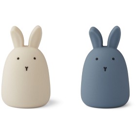 Bild på Liewood Callie Nattlampa 2-p (Rabbit Sandy/Stormy Blue)