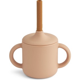 Bild på Liewood Cameron Sugrörsmugg (Mustard/Tuscany Rose)