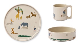 Bild på Liewood Camren Matservis Porslin All Together (Sandy)