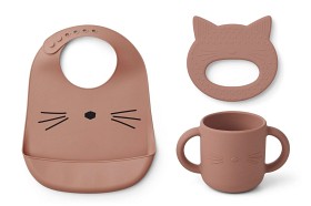 Bild på Liewood Carol Babyset (Cat Dark Rose)