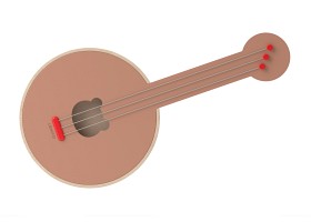 Bild på Liewood Chas Banjo (Apple Red/Tuscany Rose)