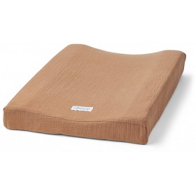 Bild på Liewood Cliff Muslin Skötbäddsöverdrag (Terracotta)