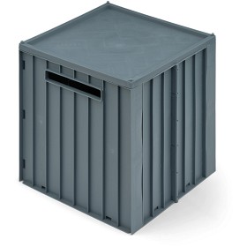 Bild på Liewood Elijah Förvaringslåda med Lock (Whale Blue)