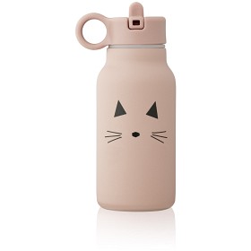 Bild på Liewood Falk Vattenflaska 250 ml Cat (Rose)