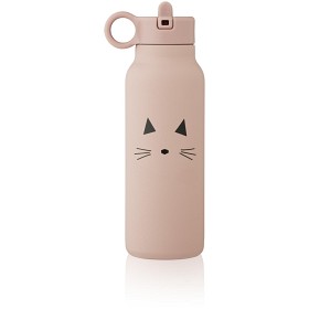 Bild på Liewood Falk Vattenflaska 350 ml Cat (Rose)