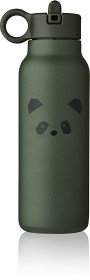Bild på Liewood Falk Vattenflaska 350 ml Panda (Hunter Green)