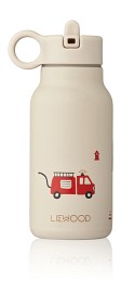 Bild på Liewood Falk Vattenflaska 250 ml Emergency Vehicle (Sandy)