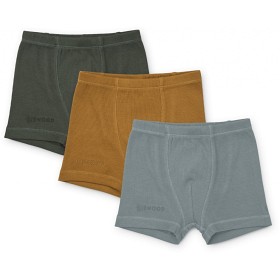 Bild på Liewood Felix Boxers 3-pack (Blue fog/multi mix)