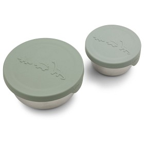 Bild på Liewood Fiby Snackbox Set Dino (Peppermint mix)