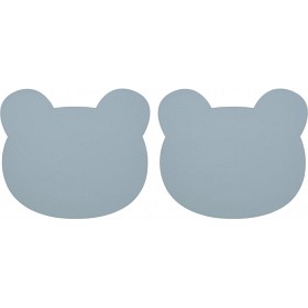 Bild på Liewood Gada Underlägg 2-pack (Björn Sea Blue)