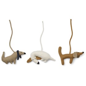 Bild på Liewood Grace Babygymsfigurer 3-pack Dog (Multi)