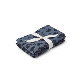 Bild på Liewood Hannah Muslinfilt 2-pack (Leo Blue Wave)