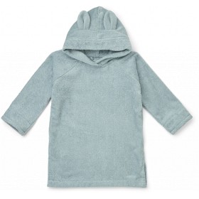 Bild på Liewood Ilja Badponcho Strl 3-4 år (Rabbit Sea Blue)