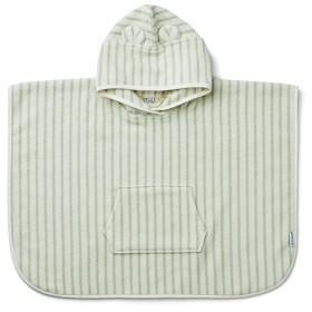 Bild på Liewood Izzy Badponcho (Dusty mint/Creme de la creme)