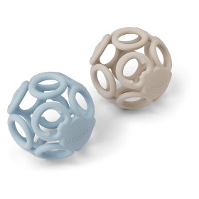 Bild på Liewood Jasmin Bitleksak Boll 2-p (Sandy Sea/ Blue Mix)
